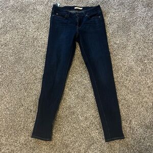Women's Dark Blue Jeans